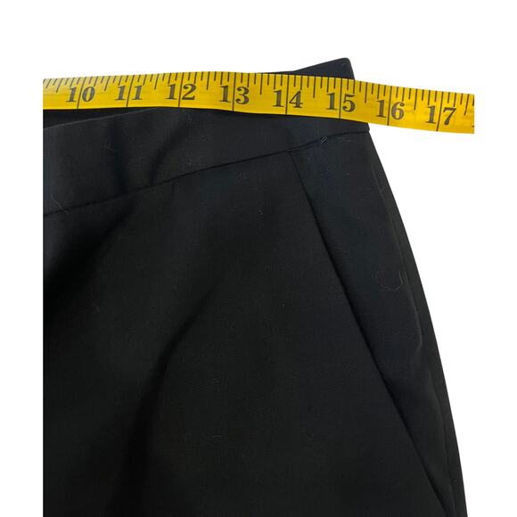 M3-1 BROOKS BROTHERS 346 Women's Wool Dress Pants Stretch Black Size 8 - Picture 8 of 10